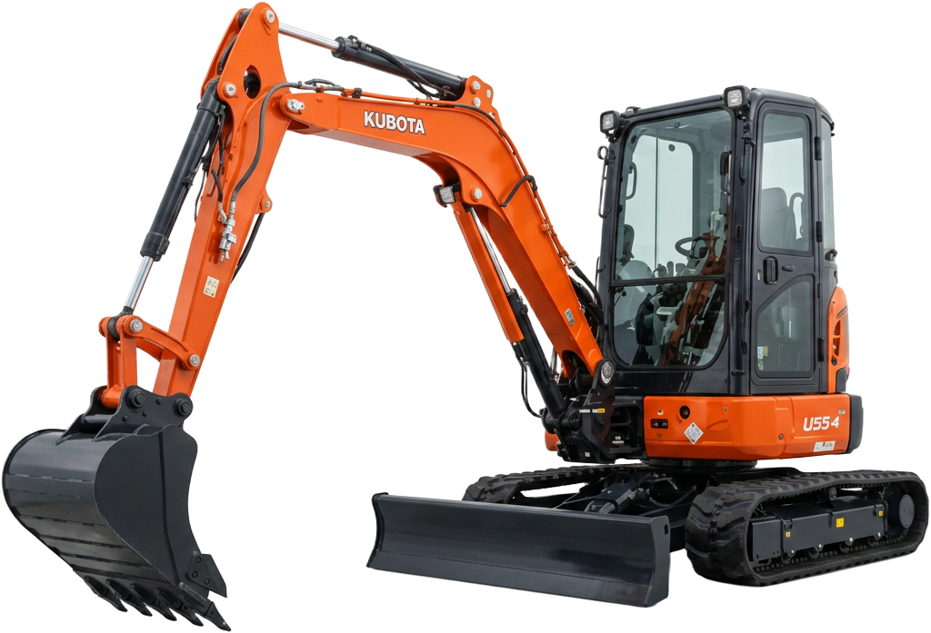 Kubota excavator